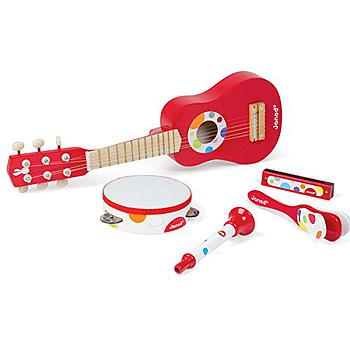 set 5 strumenti musicali