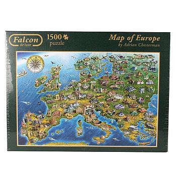 falcon-mappa d'europa 1500pz