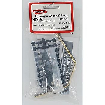 set barra stabilizzatrice posteriore FW05S kyosho