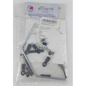 barra stabilizzatrice posteriore mm 3 Magica Futura Rally race