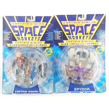 Captain Simian and the space monkeys set 2 personaggi