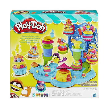 cupcake celebration play-doh