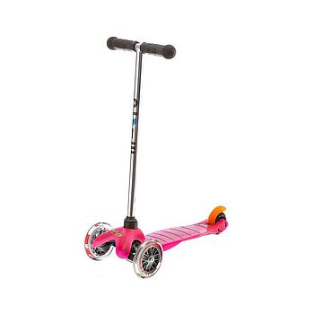 mini micro monopattino rosa
