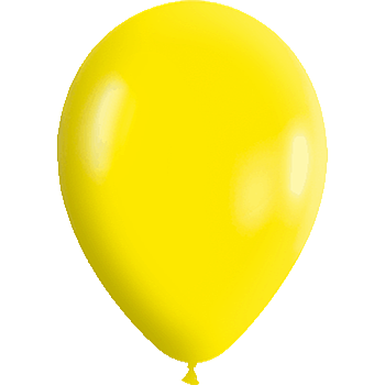 palloncino giallo 12"