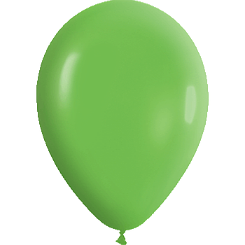busta 100 palloncini verde 13 "