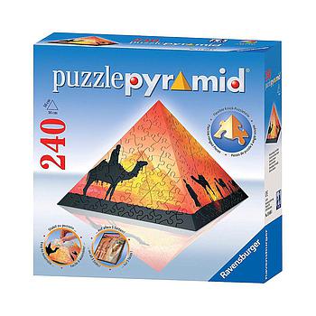 La carovana al tramonto puzzlepyramid 240 pezzi