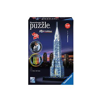 Chrysler Buiding night edition 3D 216pz