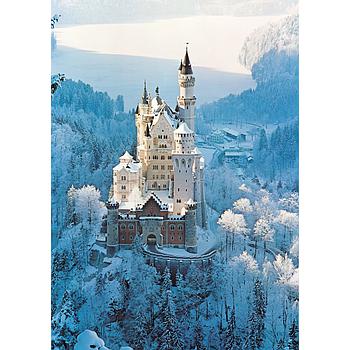 Neuschwanstein d’inverno 1500pz