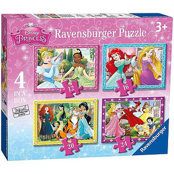 Disney principesse box 4 puzzle