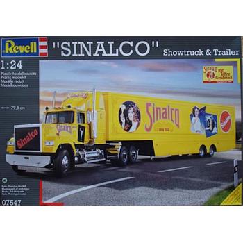 Camion sinalco showtruck  and trailer scala 1:24