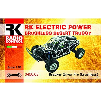 Breaker Silver Pro desert truggy brushless 1/10