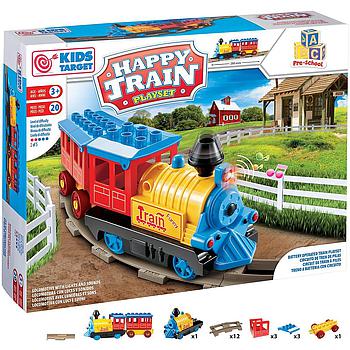 Treno con rotaie 20 pezzi