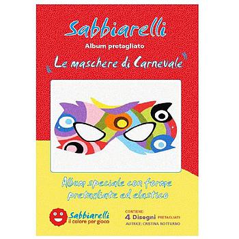 album mascherine di carnevale 2