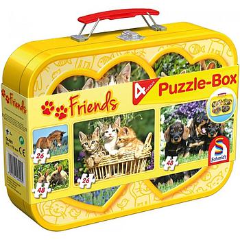 puzzle box animali