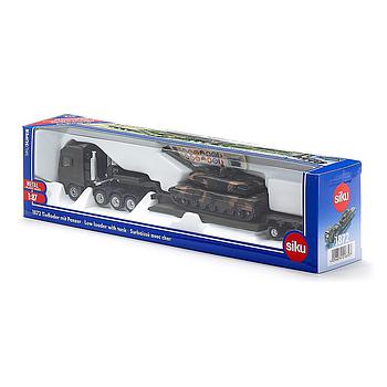Camion con rimorchio + carro armato
