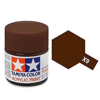 colore acrilico mini X-9 brown