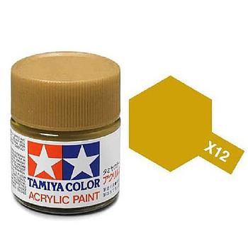 colore acrilico mini x-12 gold