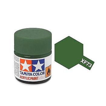 colore acrilico  mini XF-73 dark green