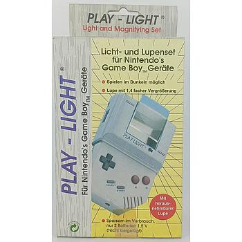 Luce con lente di ingrandimento per gameboy