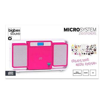 micro system radio-cd rosa