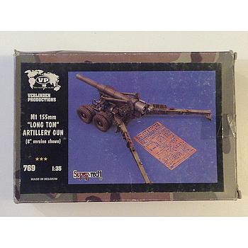 M1 155mm long tom artillery gun 1/35