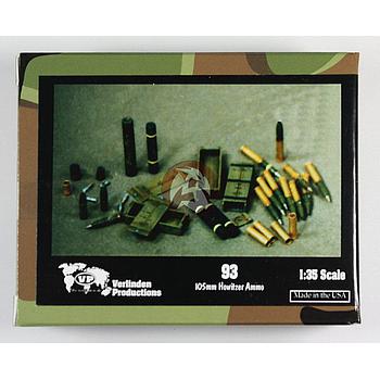munizioni howitzer 105mm 1/35