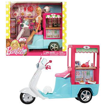 Barbie scooter street food