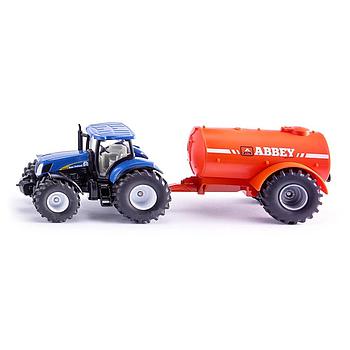 Trattore new holland con cisterna Abbey