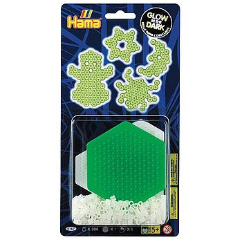 Hama Perline mini figure brilla al buio