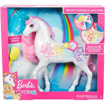 Barbie unicorno Pettina e brilla