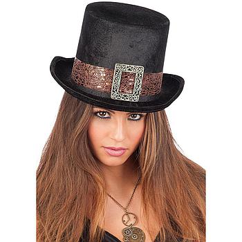 Cappello a tuba steampunk