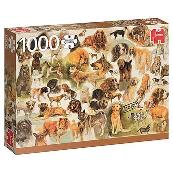 Poster di cani  1000 pezzi