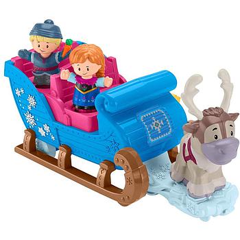 frozen Slitta di kristoff  Little People