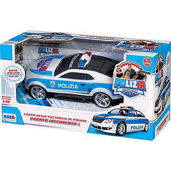 Auto polizia radiocomandata con luci