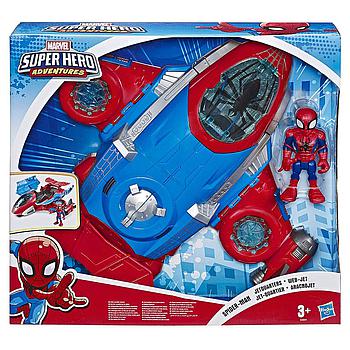 Mini mighties Spiderman jet