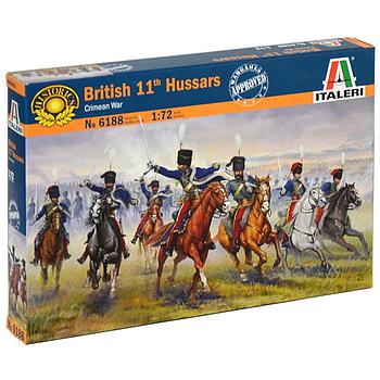 Ussari britannici 11 reggimento  1/72