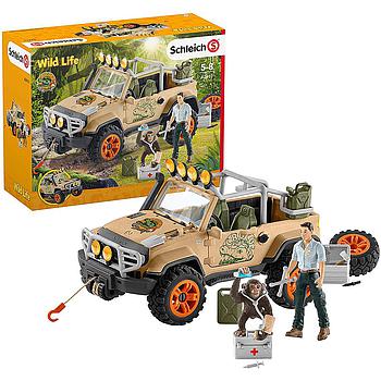 Auto fuoristrada wildlife 4x4 con verricello