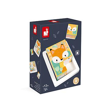 pure vassoio 6 cubi puzzle