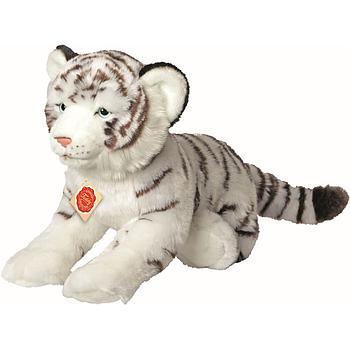 Tigre sdraiata bianca 40 cm