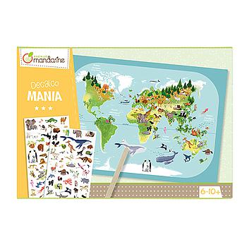 Creative Box Decalco Mania Planisfero