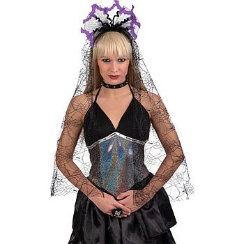 CERCHIETTO C/DECORAZIONI HALLOWEEN E V