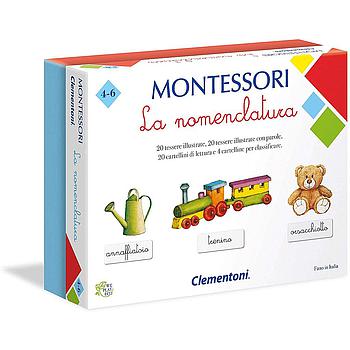 la nomenclatura - montessori