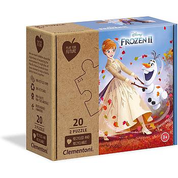 frozen 2  2 puzzle da 20 pz