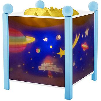 Lanterna magica spazio - blu