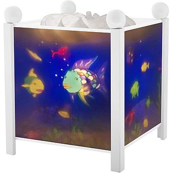 Lanterna Magica Pesce Arcobaleno - Bianca
