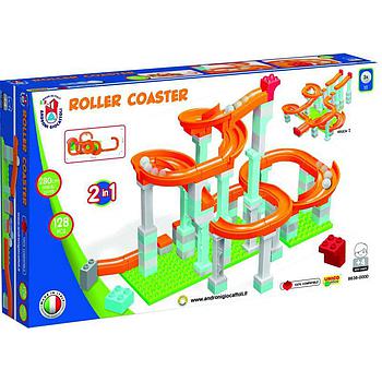 Unico Plus Roller coast pista per biglie 128pz