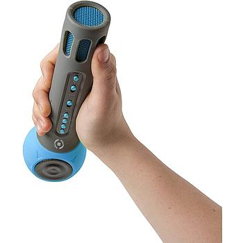 Festival Microfono con speaker azzurro