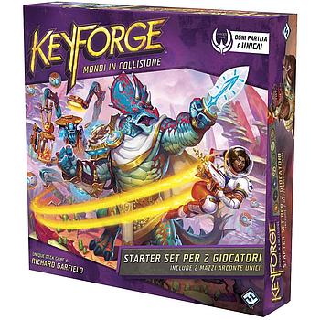 Keyforge mondi in collisione starter set 2 giocatori