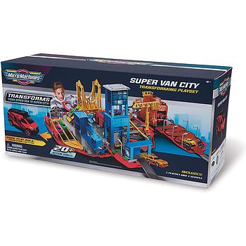 MicroMachines Super van city con veicolo