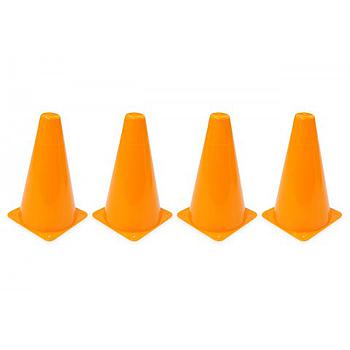 Coni traffico arancioni 4 pezzi